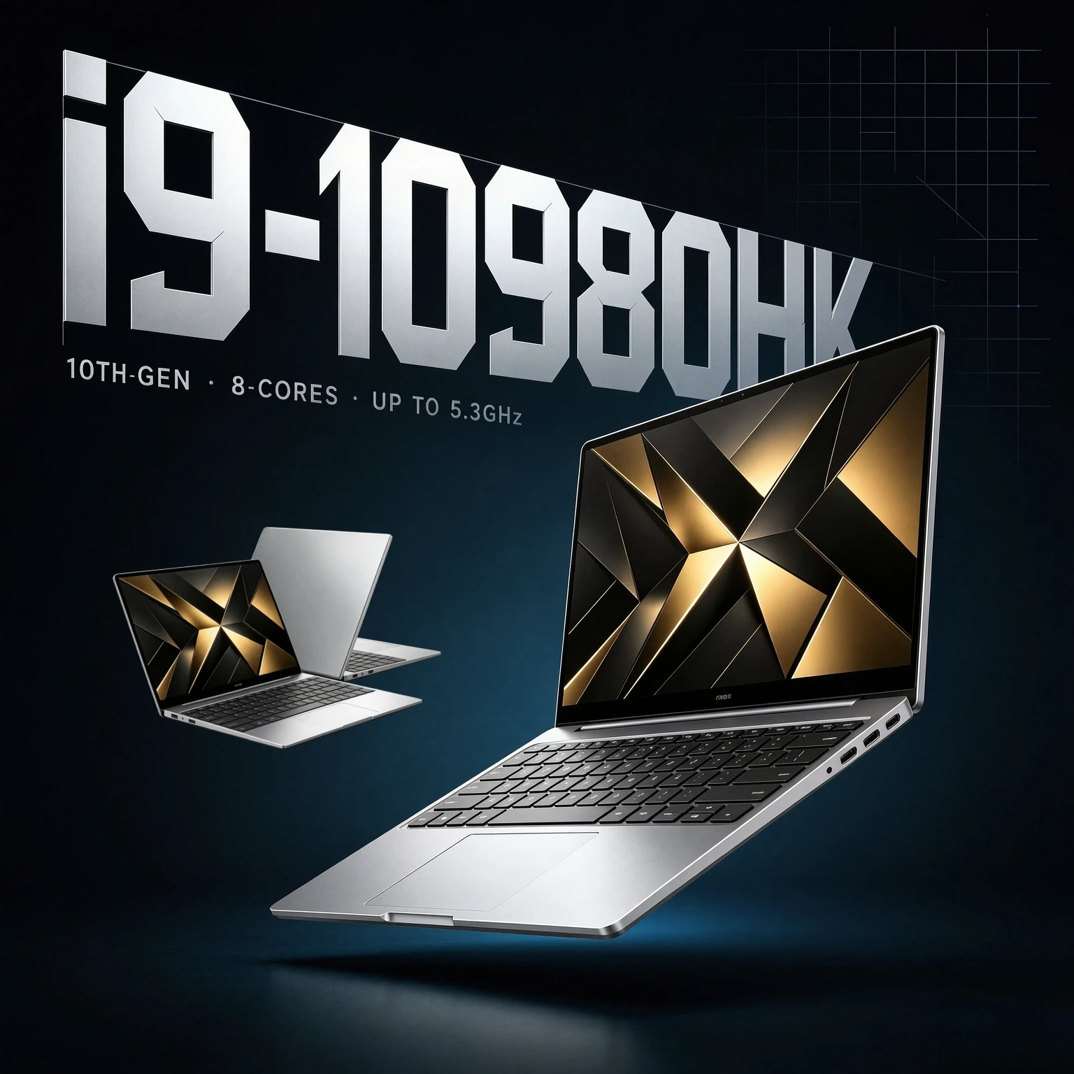 UltraSlim Gaming Laptop 32GB 2TB NVMe SSD Intel Core i9-10980HK 14-1Inch 1920x1080 IPS Display Workstation for Office Home Study
