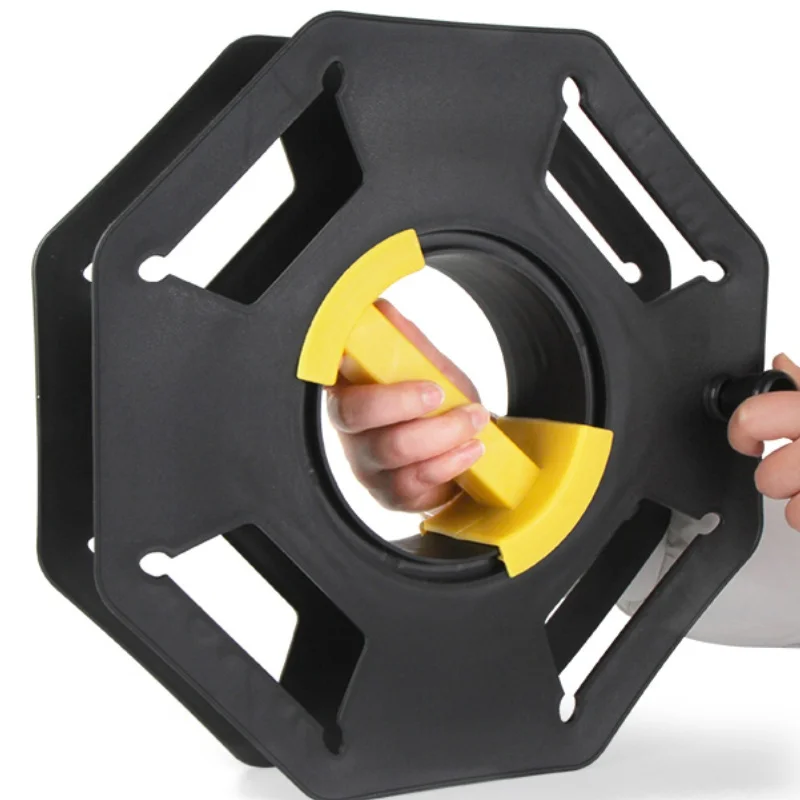 

1PC Outdoor Cable Reel 25M Storage Reel Wire Extension And Sorting Outdoor Winding Coil Octagonal Car Holder Storage