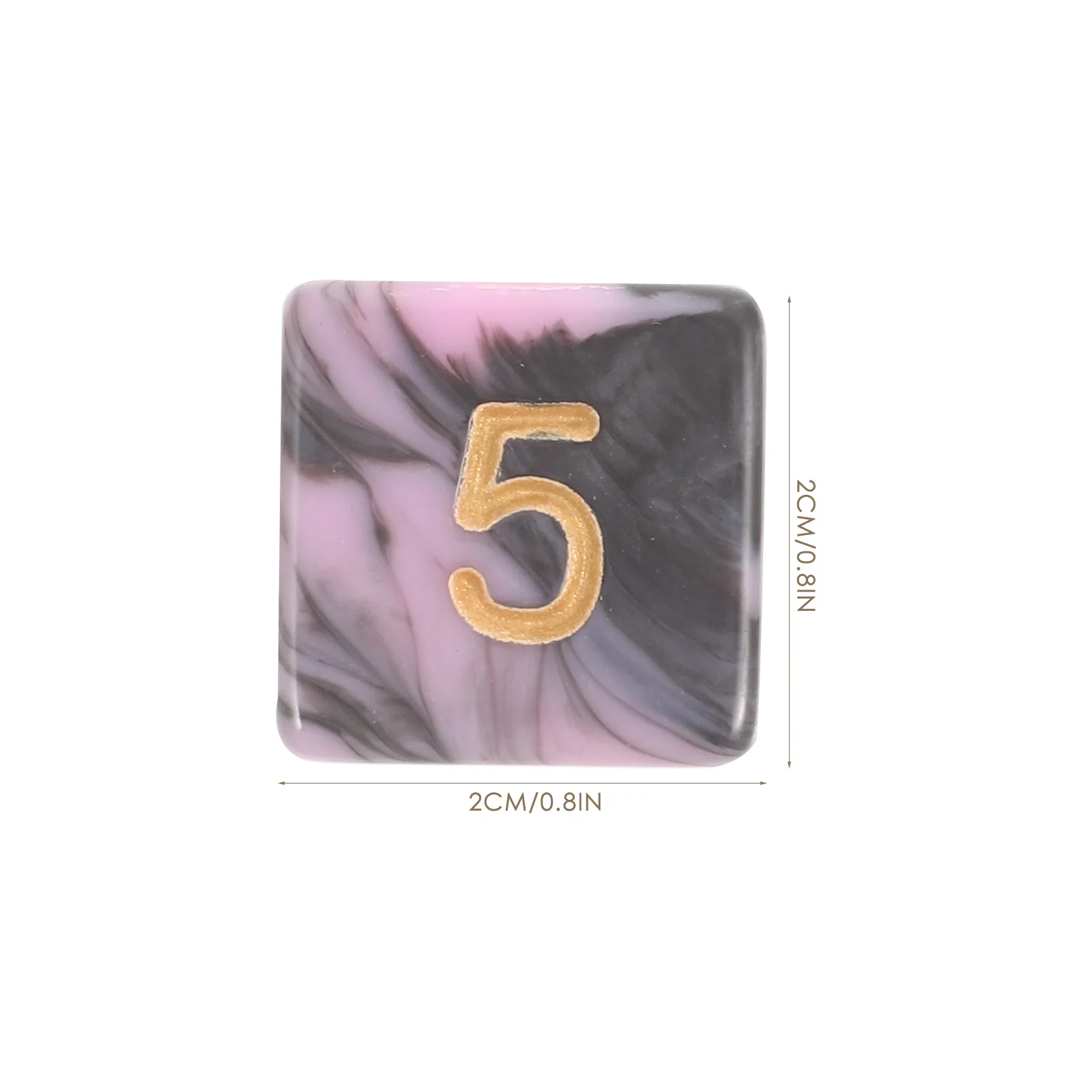 

1 Set Of Multi Sided Dices Large Numbered Props Party Favors Board Math Activities Entertainment Bulk Mini Set Acrylic