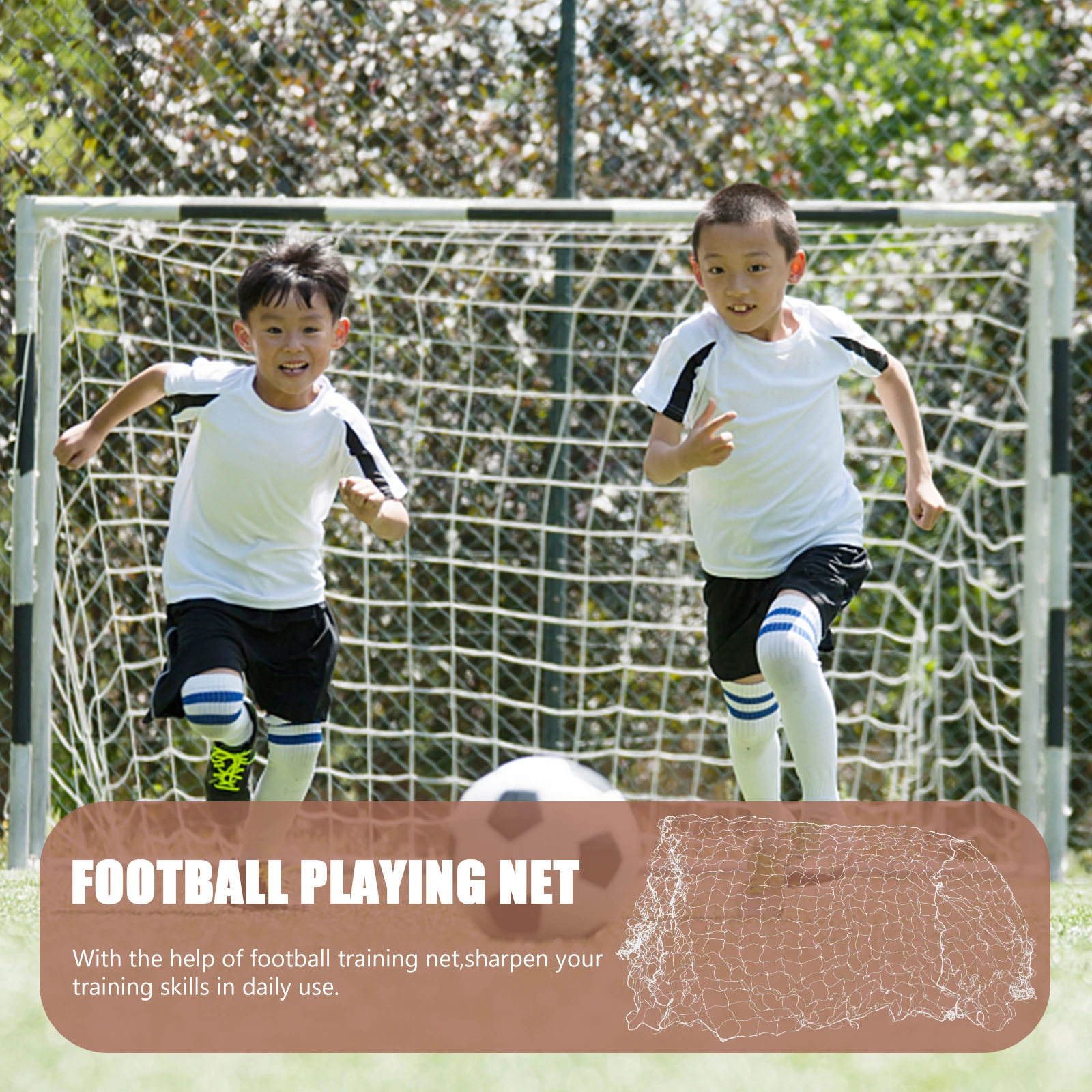 

1 пара футбольных тренировочных сеток, профессиональные футбольные ворота для тренировок на заднем дворе, футбольные навыки и аксессуары, футбольные ворота