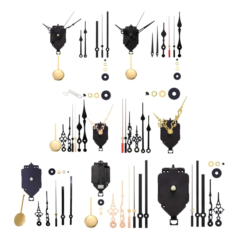 

Pendulum Clock Making Kits Clock Movement Mechanisms with Hands Crafts Supplies