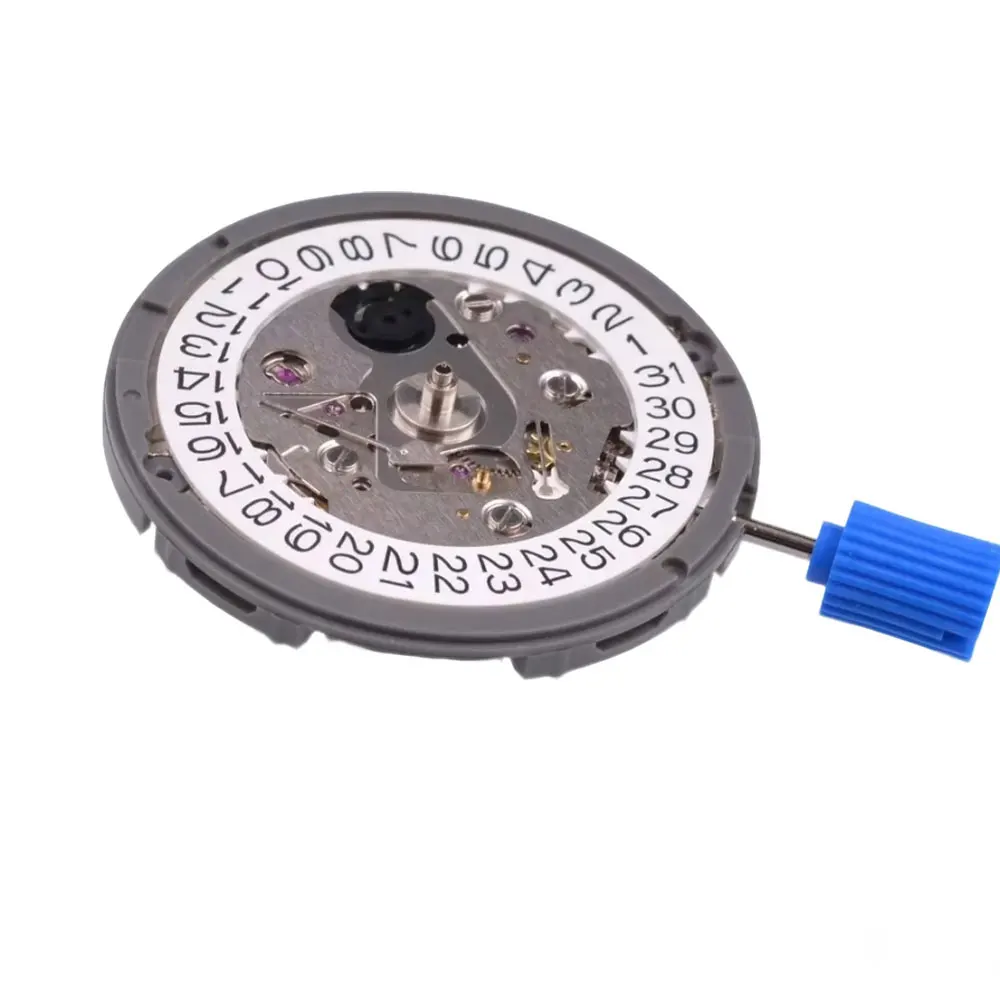 Japan Genuine NH35 Automatic Mechanical Movement High Accuracy 24 Jewels Mod Watch NH35A Date at 3:00