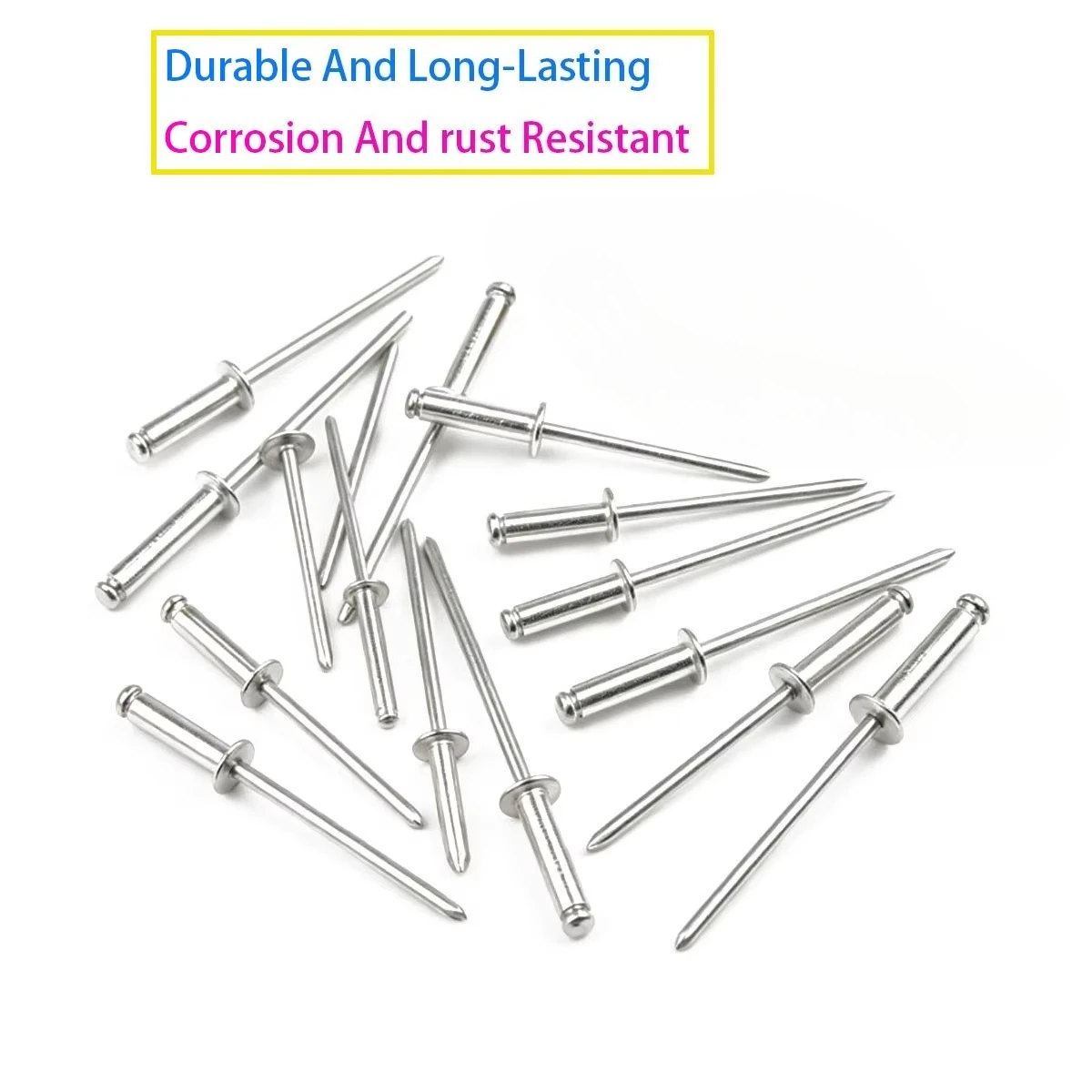 Aluminum Round Head Blind Rivet with Decorative Core Pulling Rivet M2.4 M3 M3.2 M4 M5 M6 Length 5/6/7/8/9/10/11/12/13/15-35mm