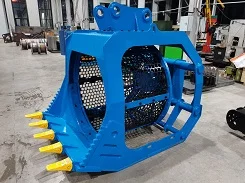 Excavator Attachments Rotary Screening Bucket for All Excavators Hydraulic Screeg Bucket Rotary Screen Bucket For Mini Excavato