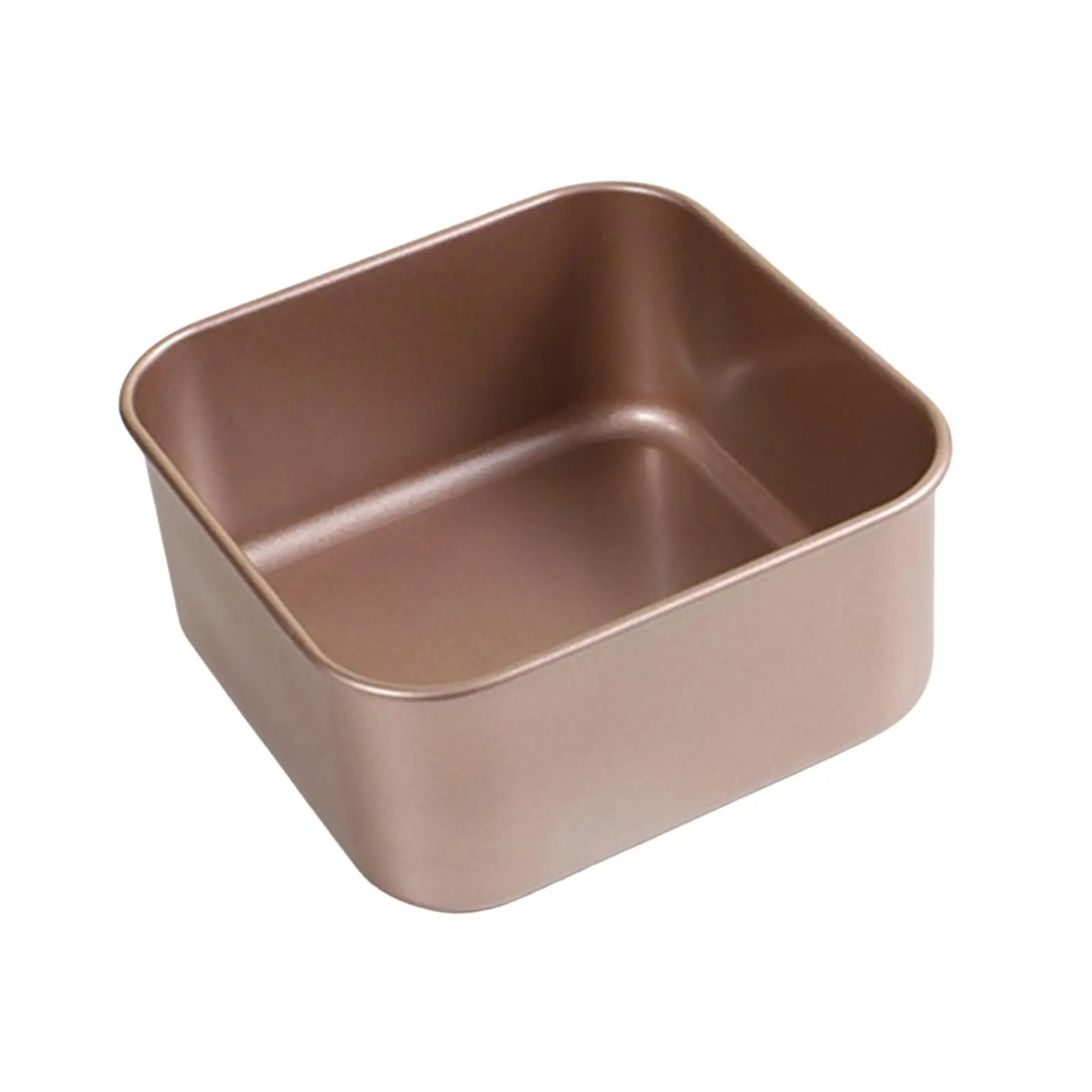 Rectangle Bread Pan Loaf Tin Deep Heavy Duty Rounded Corner Edge DIY Cooking Carbon Steel Cake Tray Rectangular Baking Pan