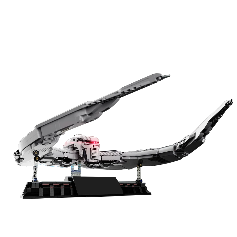 MOC-بناء كتل من مقاتلي النجوم للأطفال ، نموذج مقاتلي النجوم ، ألعاب تعليمية ، Galactica UCS Cylons ، مجموعة طوب البناء