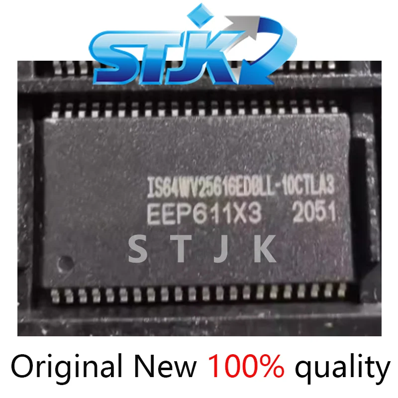 

IS64WV25616EDBLL-10CTLA3 TSOP-44 SRAM 4MBIT