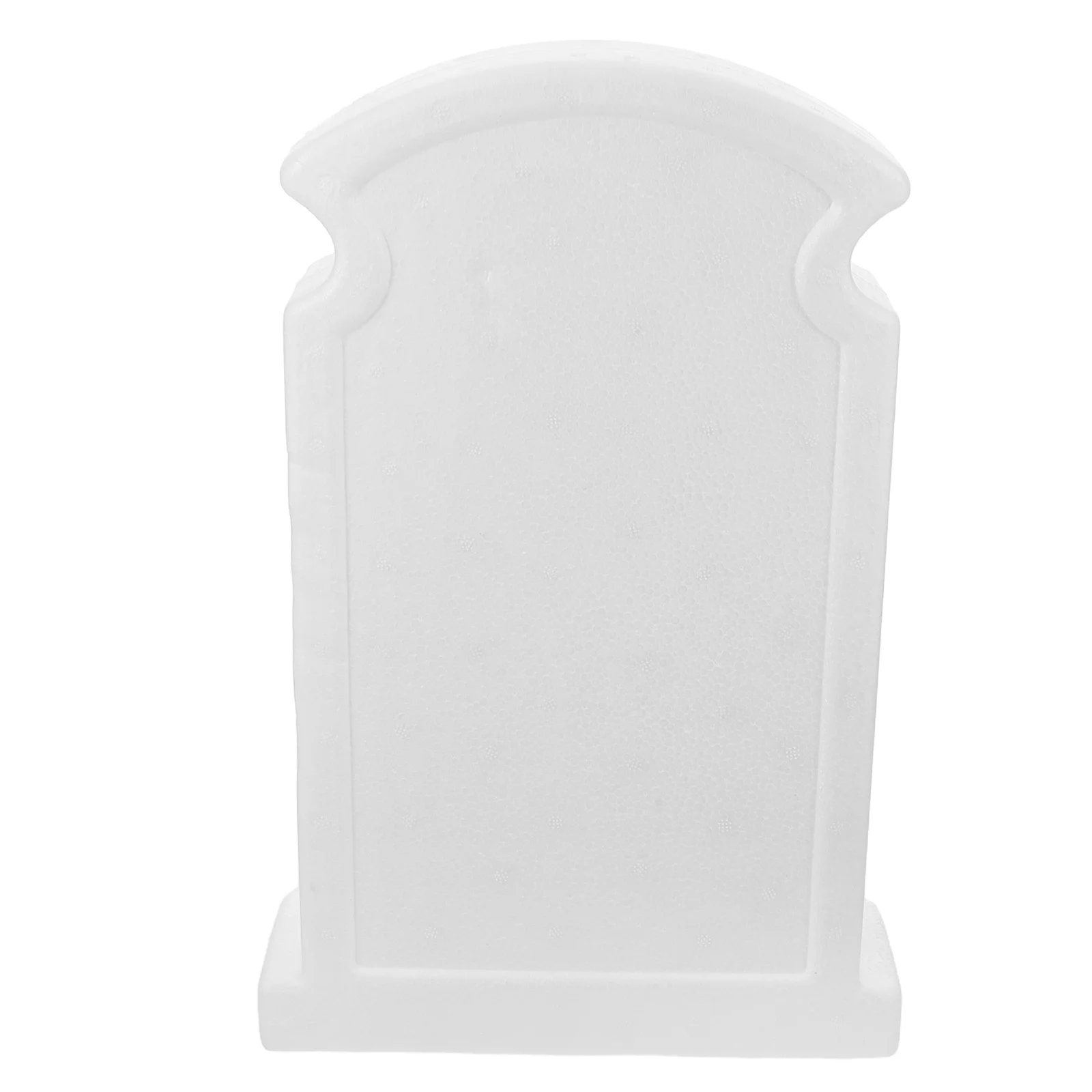 

Foam Pet Memorial Tombstone Lightweight Outdoor Dog Gravestone Decor DIY Painting Blank Pet Monument Courtyard Tribute