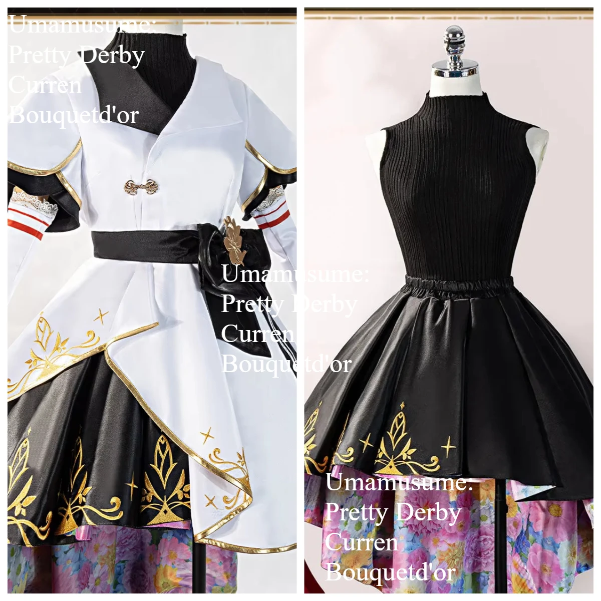 Umamusume: Pretty Derby Curren Bouquetd'or Cosplay Costume Anime Party Uniform Hallowen Play Role Clothes Clothing NexoCosplay