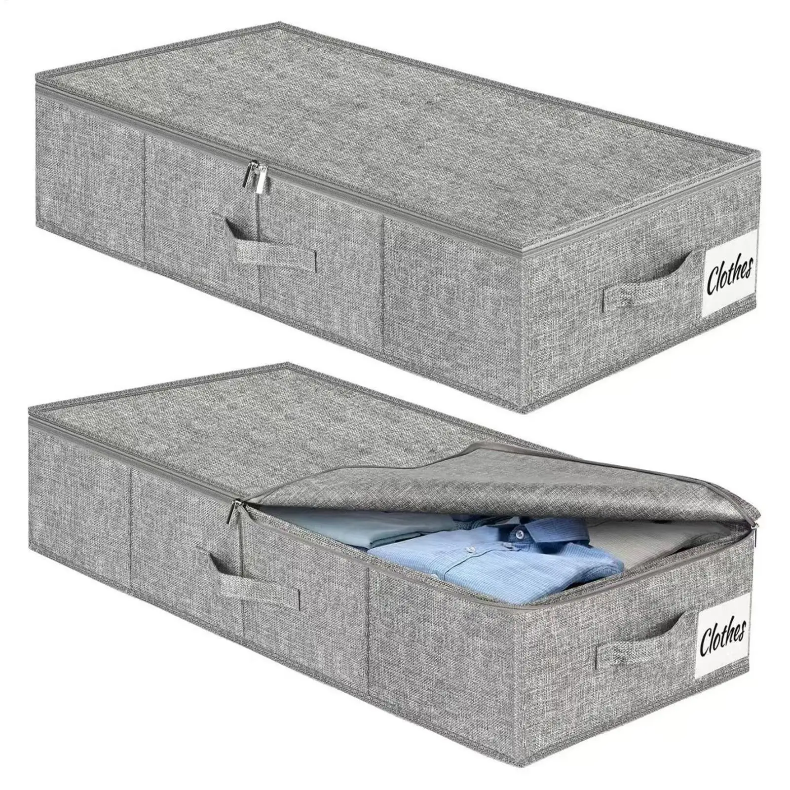 2Pcs Under Bed Stor…