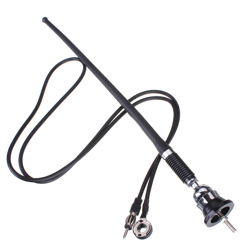 

36cm Car Stereo Rubber Mast Antenna Roof Mount Aerial Replacement Auto Radio Antenna Signal Booster Car Accessories