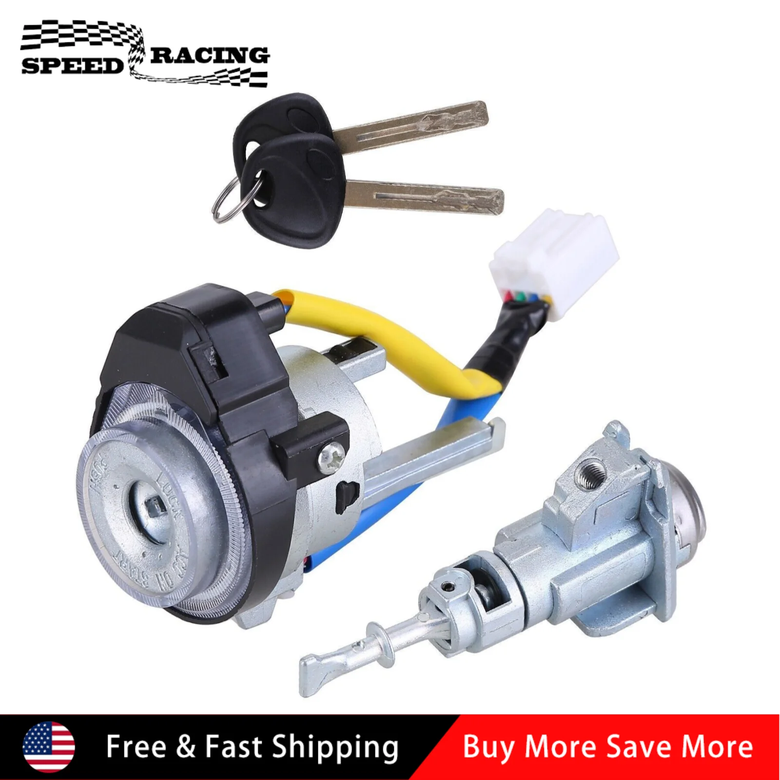 819001WK00 81905-2T040 Ignition Lock Cylinder Switch with 2 Keys For 2011-2015 KIA OPTIMA IG-0191