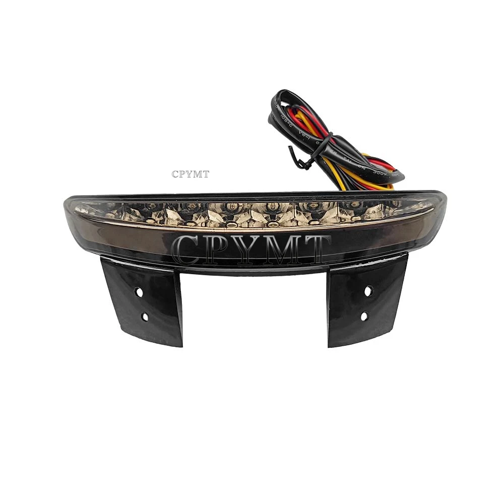 

Fit for Harley Touring Sportster XL 883 1200 Motor Cafe Racer Bike Motorcycle LED Brake Tail light Rear Fender Edge Lights