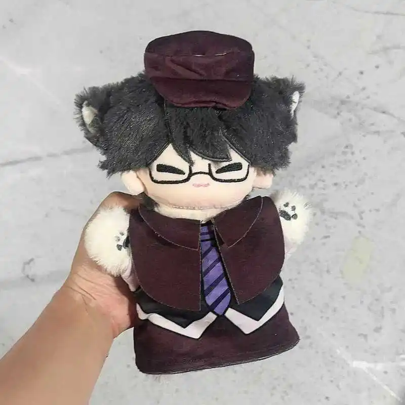 Bungo Stray Dogs periféricos de animé juguetes de peluche Osamu Dazai Edogawa Rampo Nakahara Chuuya atributos muñeca de algodón Handpuppet regalo