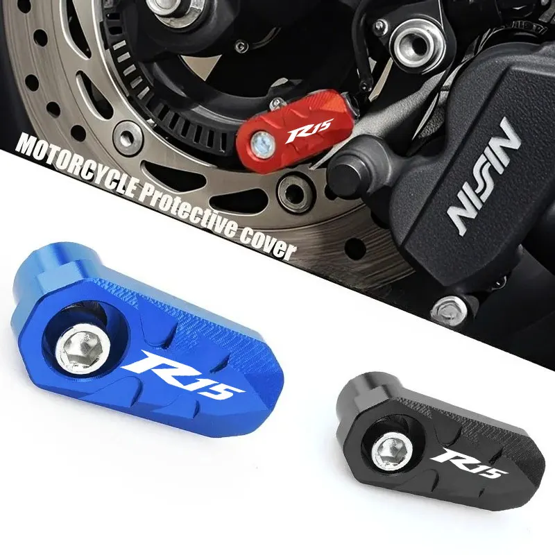 Motorcycle Front Rear Wheel ABS Sensor Protection Guard Cover Accessories For Yamaha YZF R15 V2 V3 ABS 2009-2026