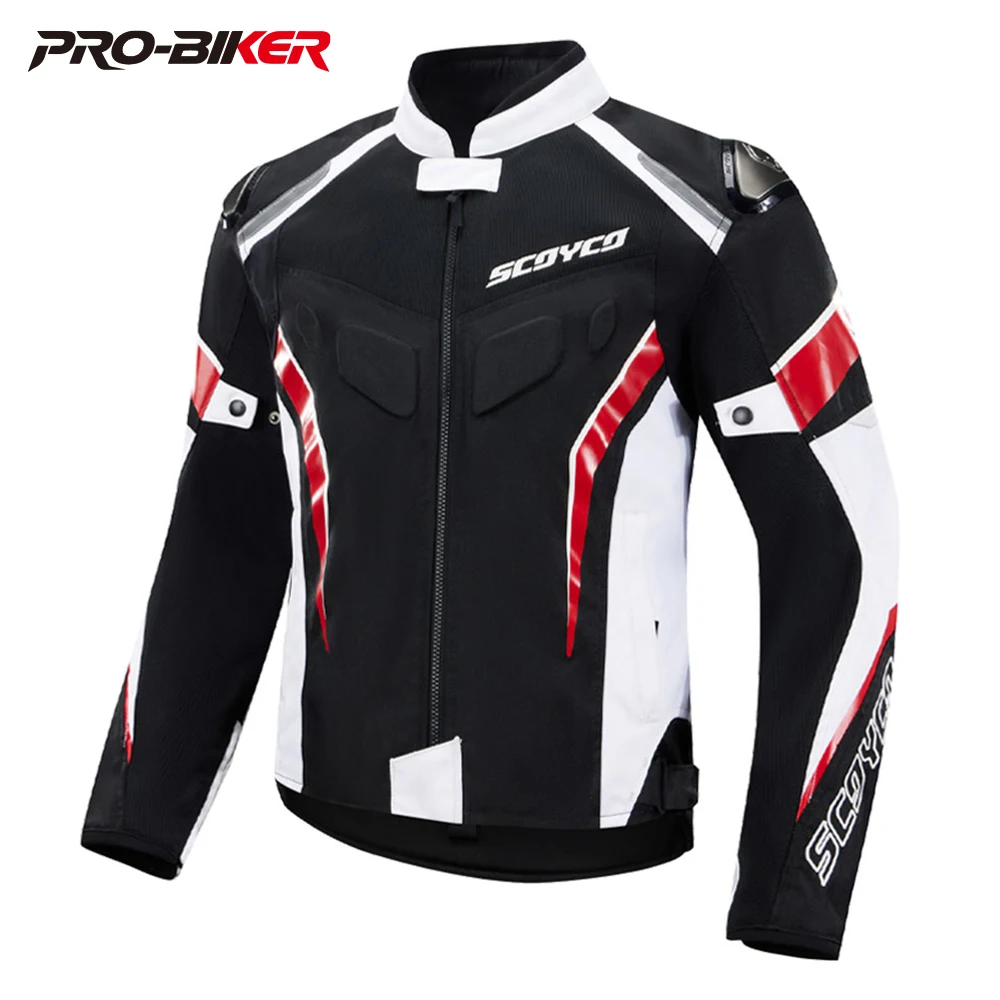 

Мужская мотоциклетная куртка, летняя дышащая Chaqueta Moto Hombre, мотоциклетное оборудование для предотвращения падения с защитой из 5 предметов