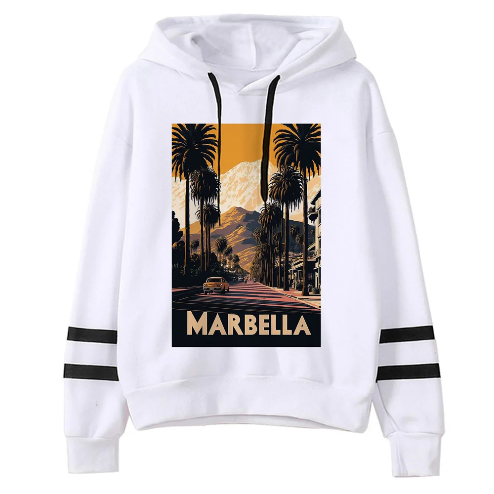 

Malaga hoodies women Fleece y2k aesthetic funny anime pulls women Kawaii Hooded Shirt