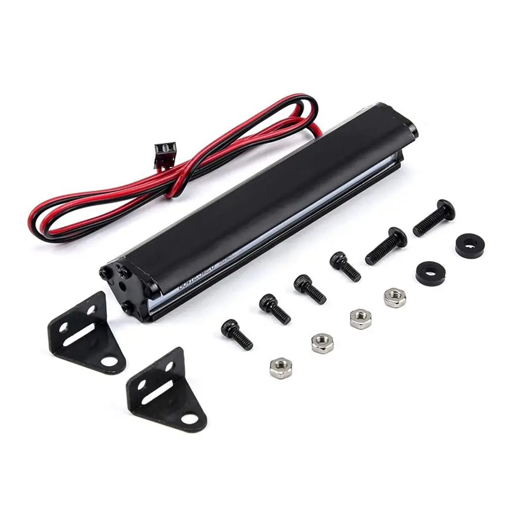 RC Car Roof LED Light Bar Light 83mm Searchlight dla 1/10 TRX TRX4 Defender TRX6 G63 Axial SCX10 RC Crawler