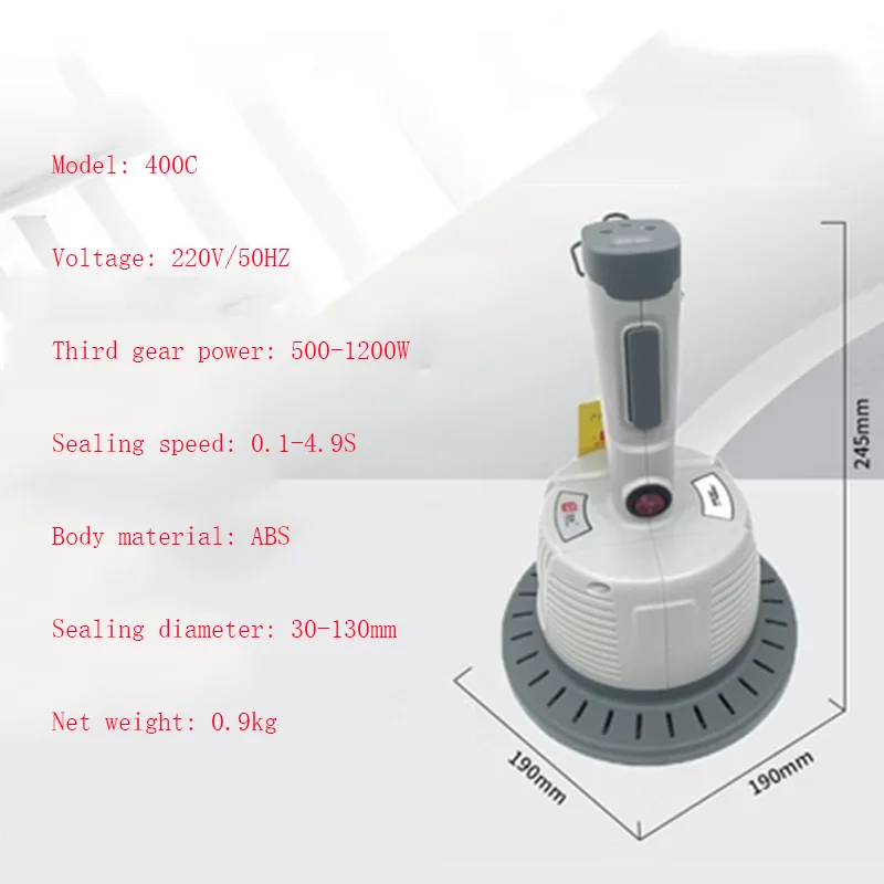 Handheld Electromagnetic Induction Sealer Sealing Machine Aluminium Foil Microcomputer Plastic Bottle Cap