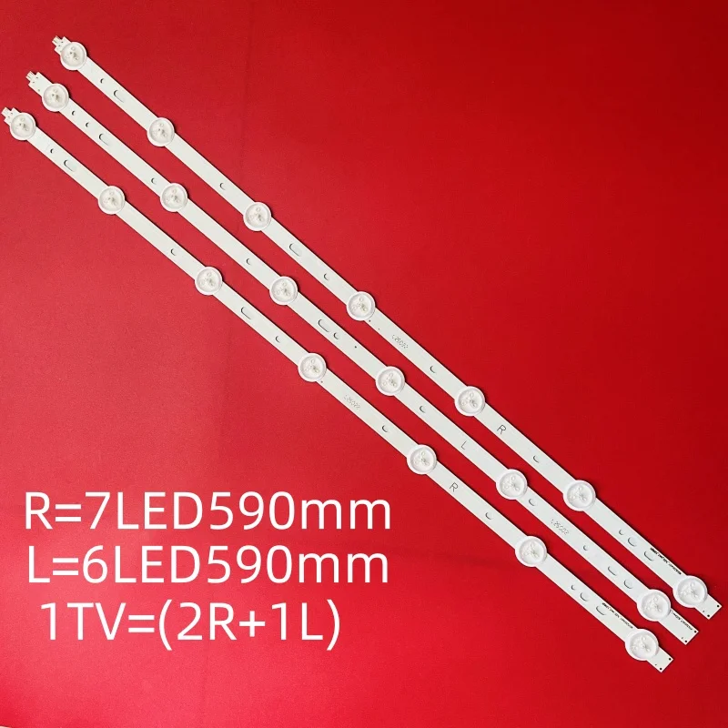 TV LED Backlight Strips For JVC LT-32HA46U 32