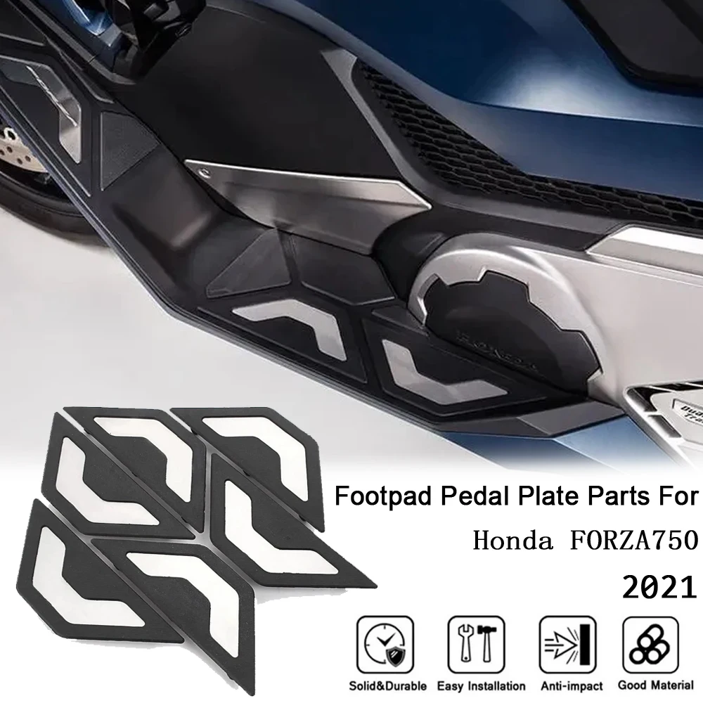 2021 New Motorcycle Footrest Footpad Pedal Plate Parts For Honda FORZA750 Forza 750 2021