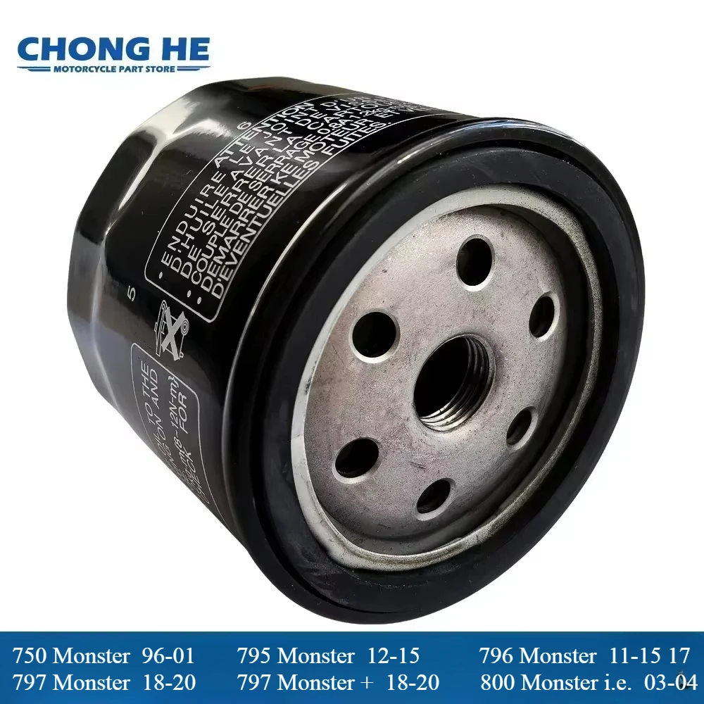 

Motorcycle Engine Fuel Oil Filter Cleaner For Ducati Monster 750 795 796 797 Monster + 2018-2020 2019 800 Monster i.e. 2003-2004