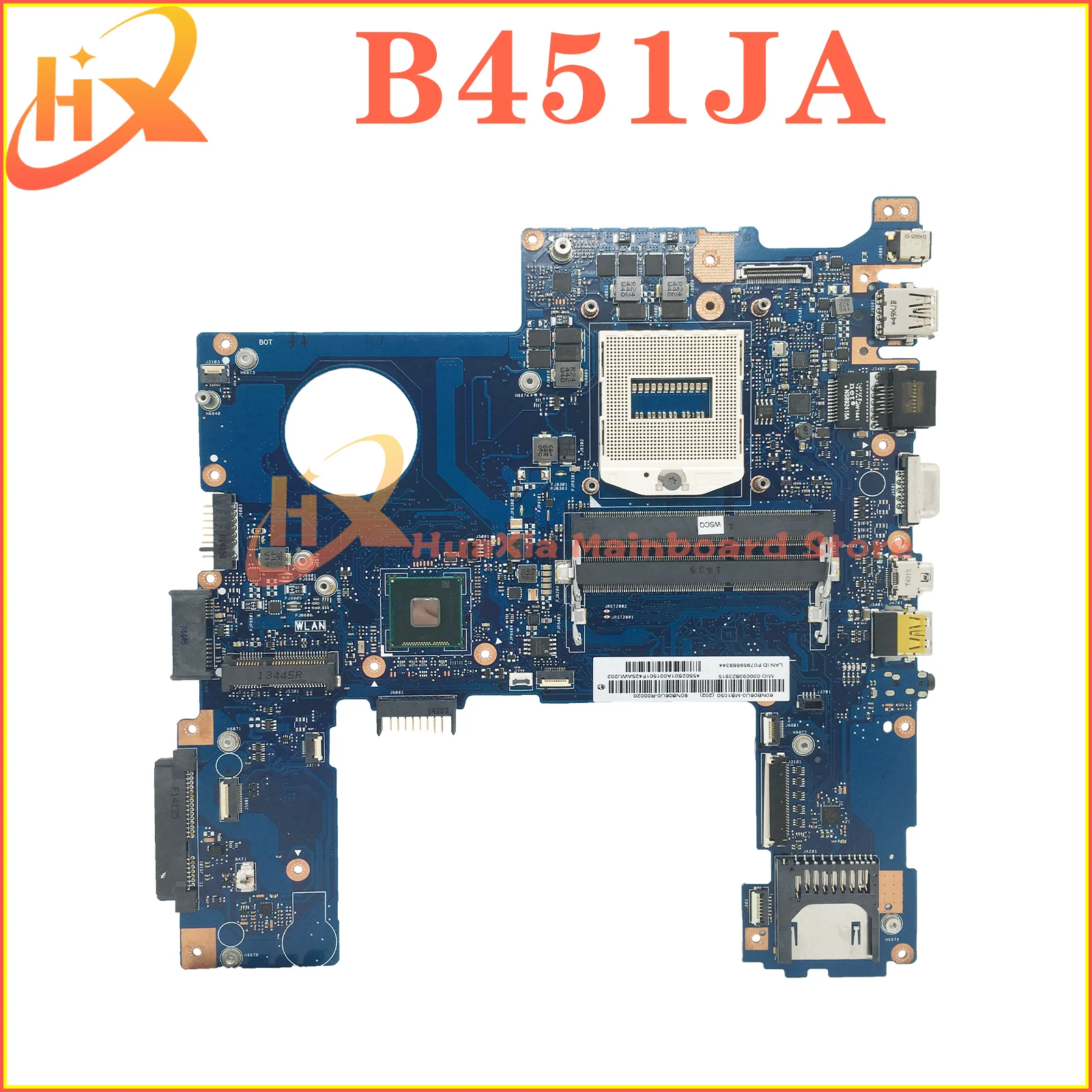 

B451JA PGA-947 UMA HM87 Laptop Motherboard For Asus B451 B451J B451JA B451JAV Notebook Mainboard 100% Tested OK