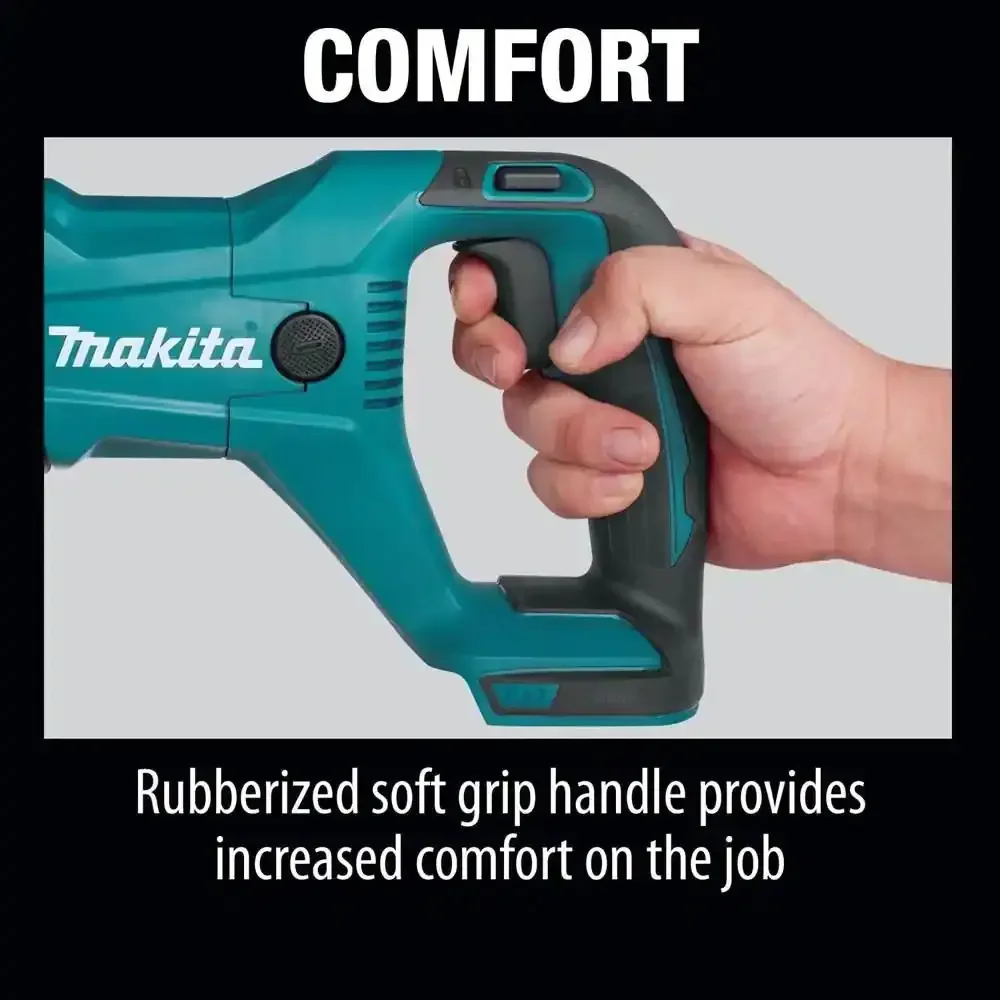 Makita DJR186Z Cordless Reciprocating Saw LXT 18V Decoration Team Lithium Power Tools Metal Wood Cutting 2800SPM