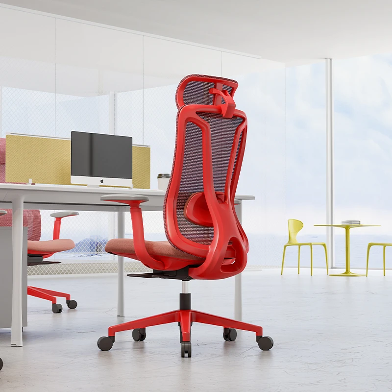 

ZC02 Wholesale Price Modern Executive Ergonomic Office Mesh Chair With Headrest Workstation Chair