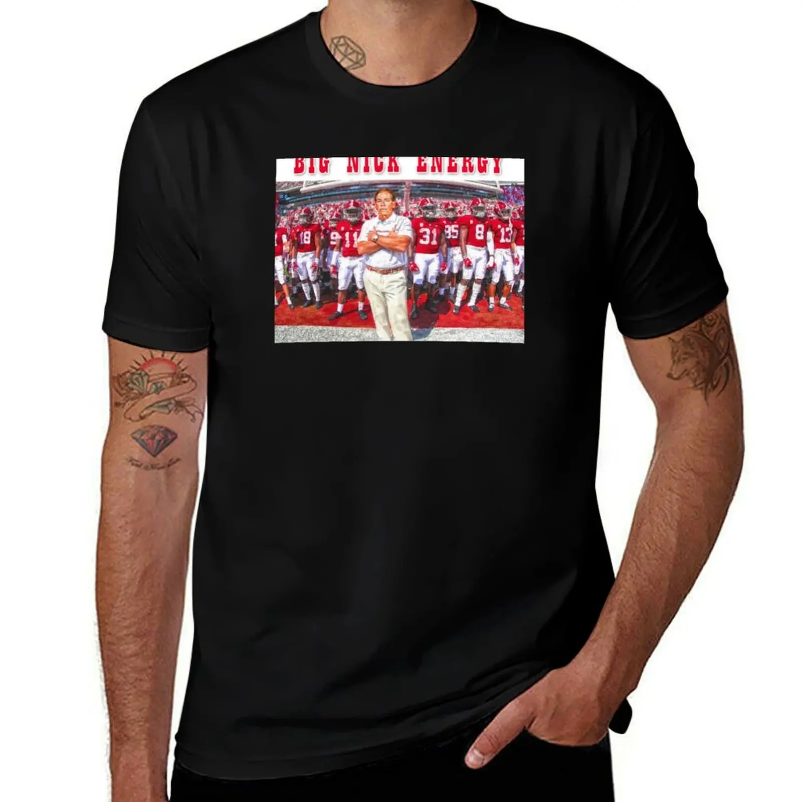 nick saban big nick energy T-Shirt Plus Size Lightweight Tee Shirt T-Shirt