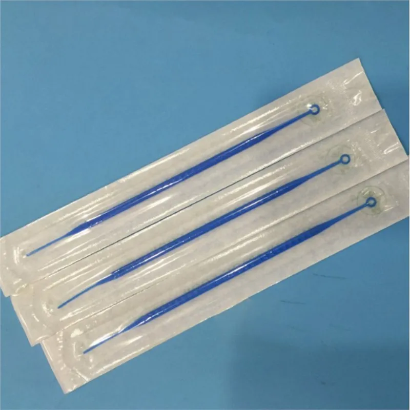 10 pcs/lot Disposable plastic Stick Inoculation Rods,10 ul Inoculating Loop, Flame Reaction, diameter 4mm Lab Supplies