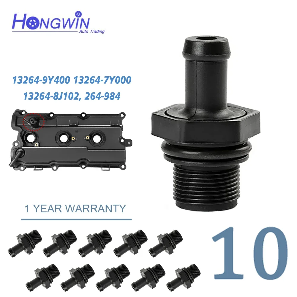 Válvula PCV 11810-8J102 118108J102 para Nissan Altima Maxima Murano Quest Infiniti I35 VQ35DE V6 3.5L 2002- 13264-9Y400 13264-7Y000
