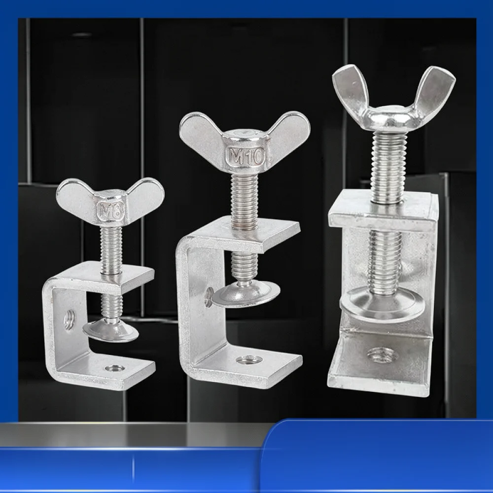Industrial C Clamp Stainless Steel Fixture Carpentry Metal Repair Tool For Sibometal Versatile Heavy Duty Holding Device