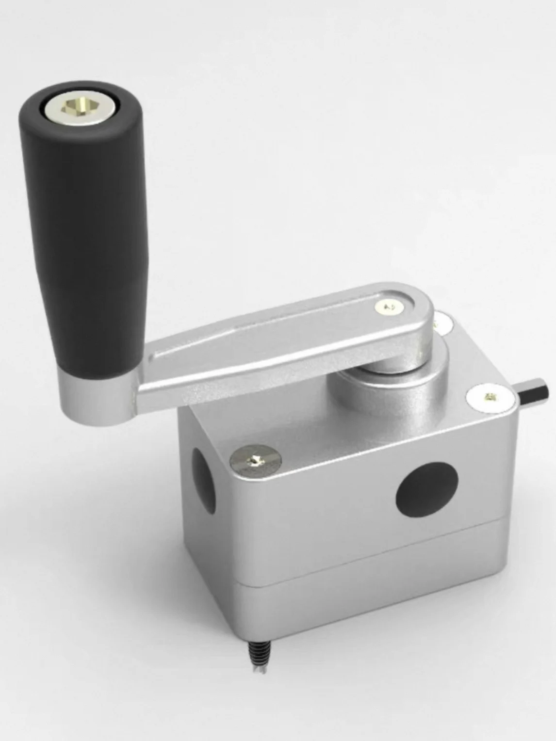 1:1 Zinc Alloy Universal Angle Corner Gearbox Crank Bracket Window Opening Machine Zipper Box Hardware for Home Improvement