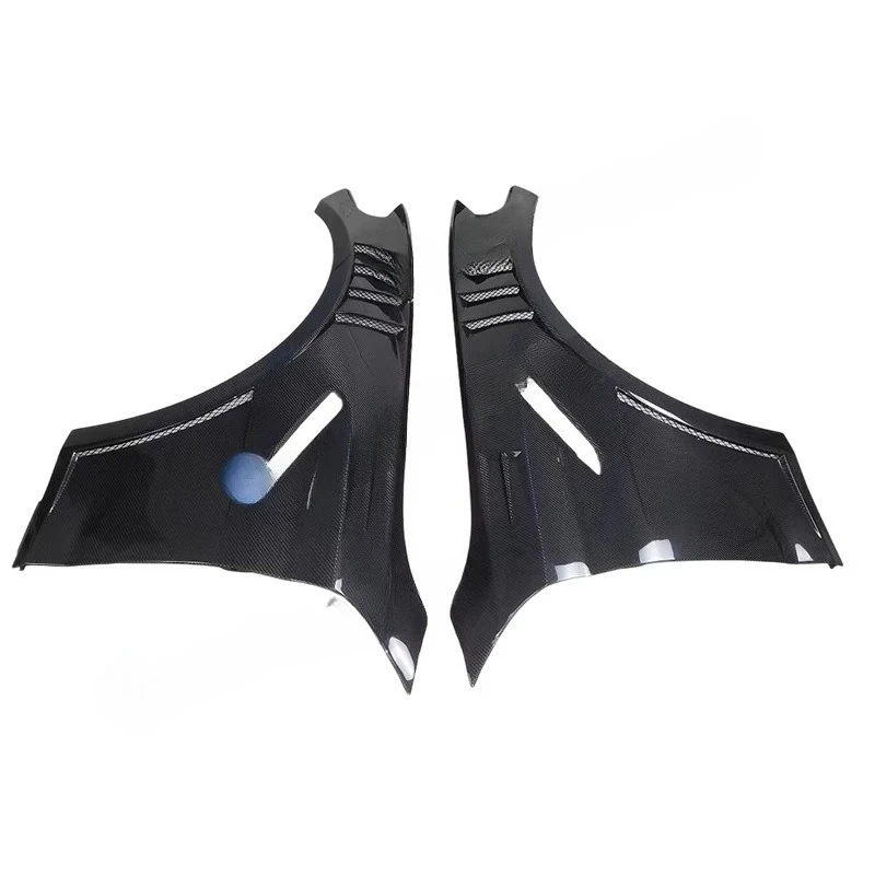 BENSNEES Customized Black Car Front Side Real Carbon Fiber Fender for 5-Series F90 M5 Carbon Fibre Vent Fender Upgrade 2
