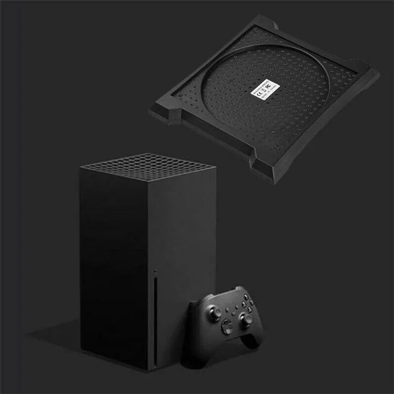 ل Xbox Series X حامل عمودي لعبة وحدة التحكم حامل التبريد المضادة للانزلاق قاعدة قفص الاتهام دعم قوس جبل لعبة وحدة التحكم الملحقات