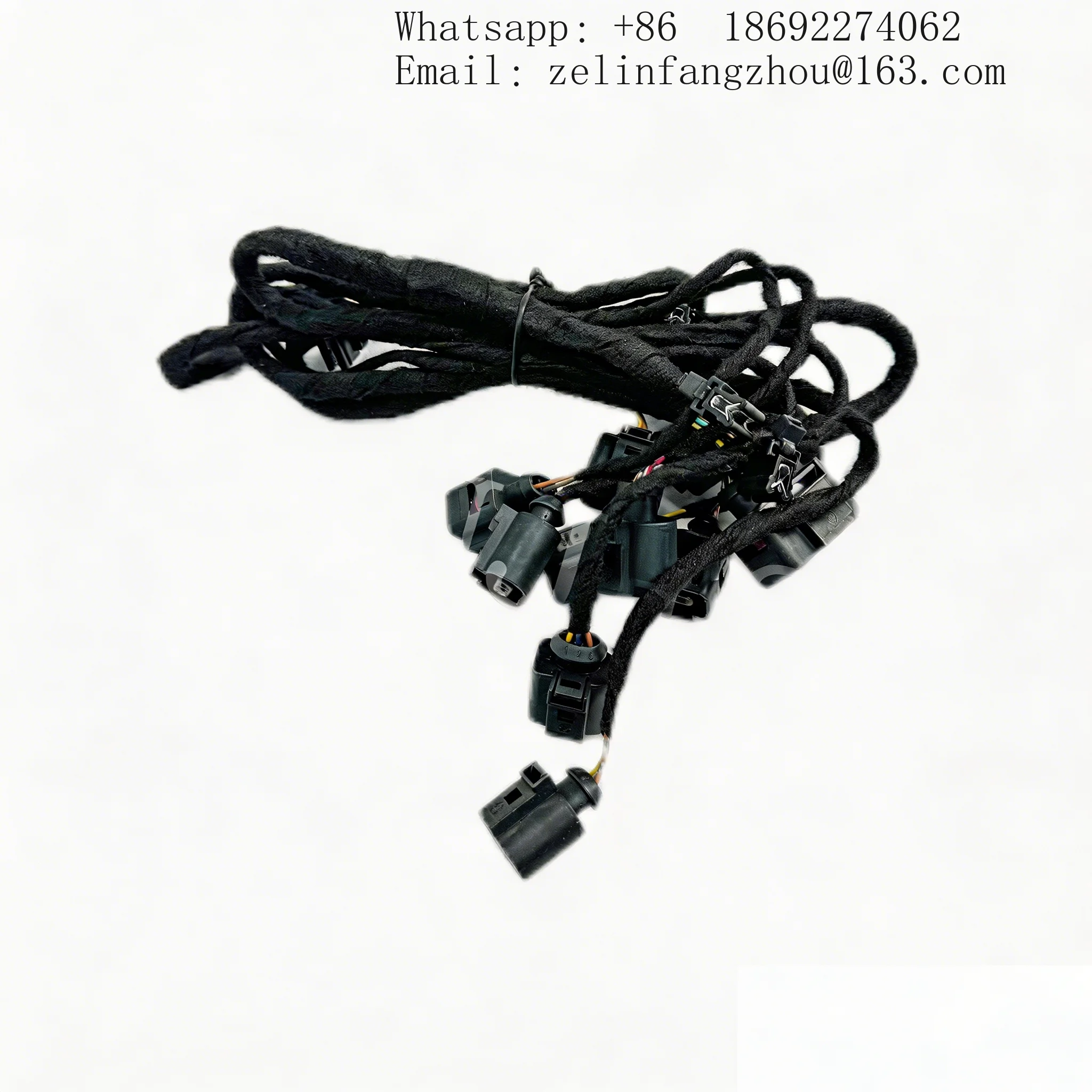 3W0971095 OE Fit PDC Parking Sensor Wiring Harness ABS Plastic For Bentley Flying Spur 2004-2010 Direct Replacement Old Model