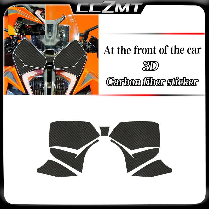 For KTM 1290 Super Duke GT 3D carbon fiber sticker body protection film waterproof and scratch resistant accessories