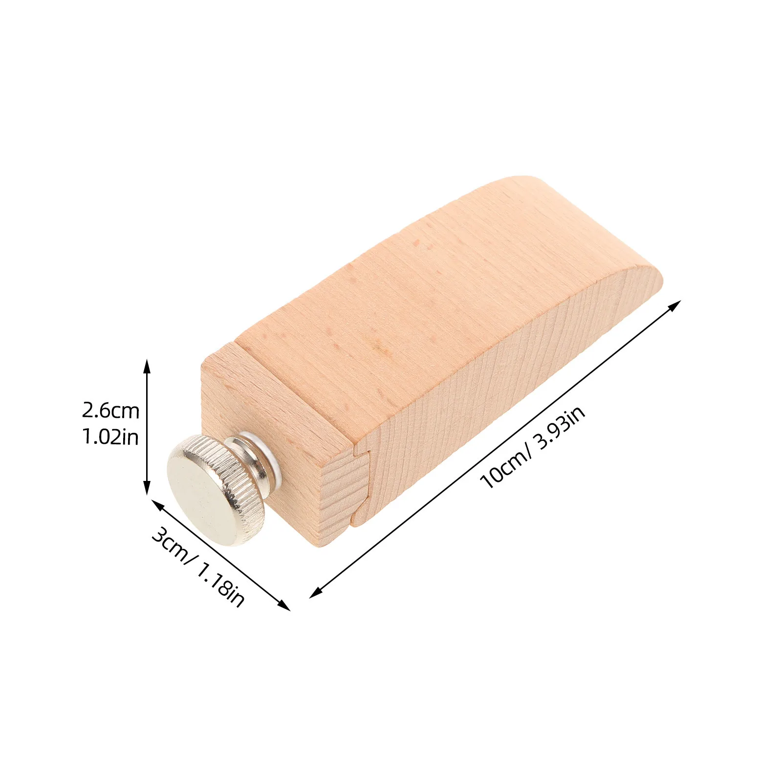 Bloc de ponçage, outil pour le travail du bois, pince à papier de verre en bois de hêtre Durable, forme coudée, courbes de bord, finition, ponceuse à main, bloc de sable