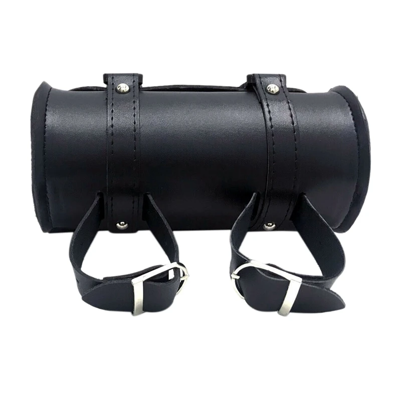 

Motorcycle Front Fork Tool Bag Saddlebag Storage Pouch Luggage Handlebar Leather Cycling Bag Storage Bag