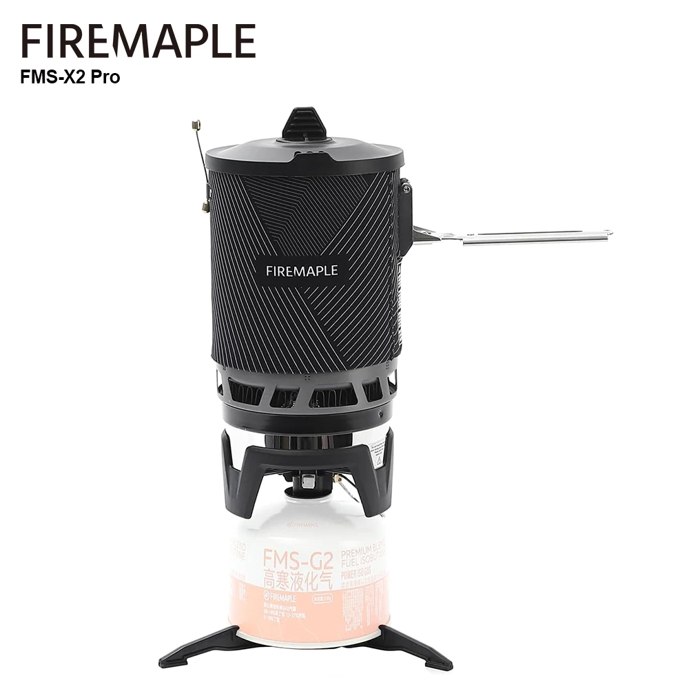 Fire-Maple FMS-X2 PRO System gotowania Palnik gazowy z zapłonem piezoelektrycznym All-in-One Camping Outdoor Wiatroodporna kuchenka gazowa 2200W 1L