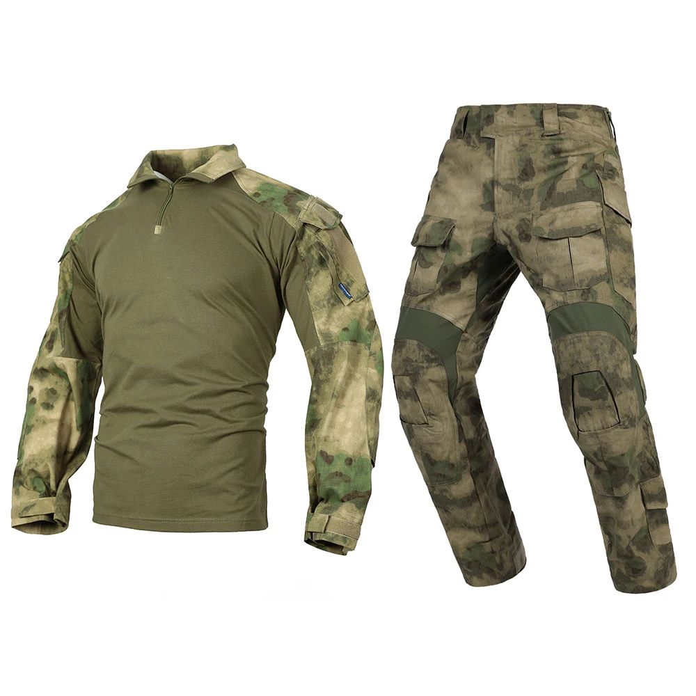 

Emersongear, тактическая боевая форма G3, комплекты, рубашка, брюки, топы, брюки-карго, мужские камуфляжные костюмы Milsim, пеший туризм, охота, спорт