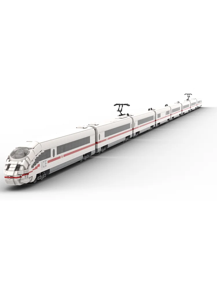 New 10876Pcs City Technical Train Tracks Railway Moc Ice 3 Model Building Blocks Diy Creative Ideas Bricks Toys Birthday Gift