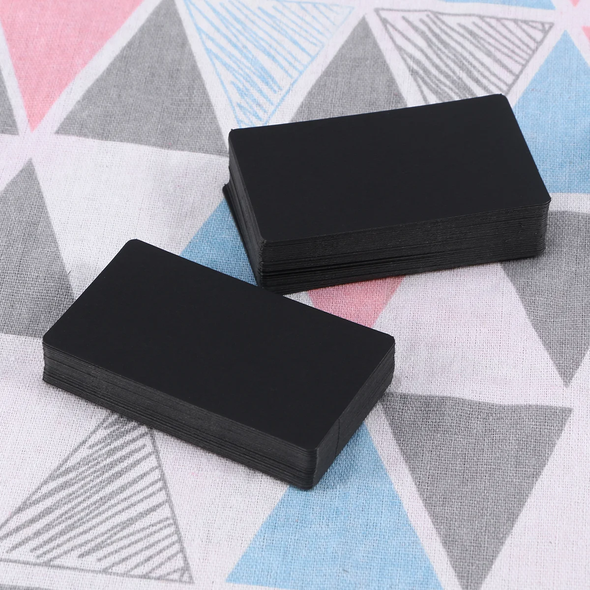 Cute Index Scrapbook Kraft Blank Note Black Message Mini Notepads Double Sided Writeable Party Wedding Favour Tags Gift Tags