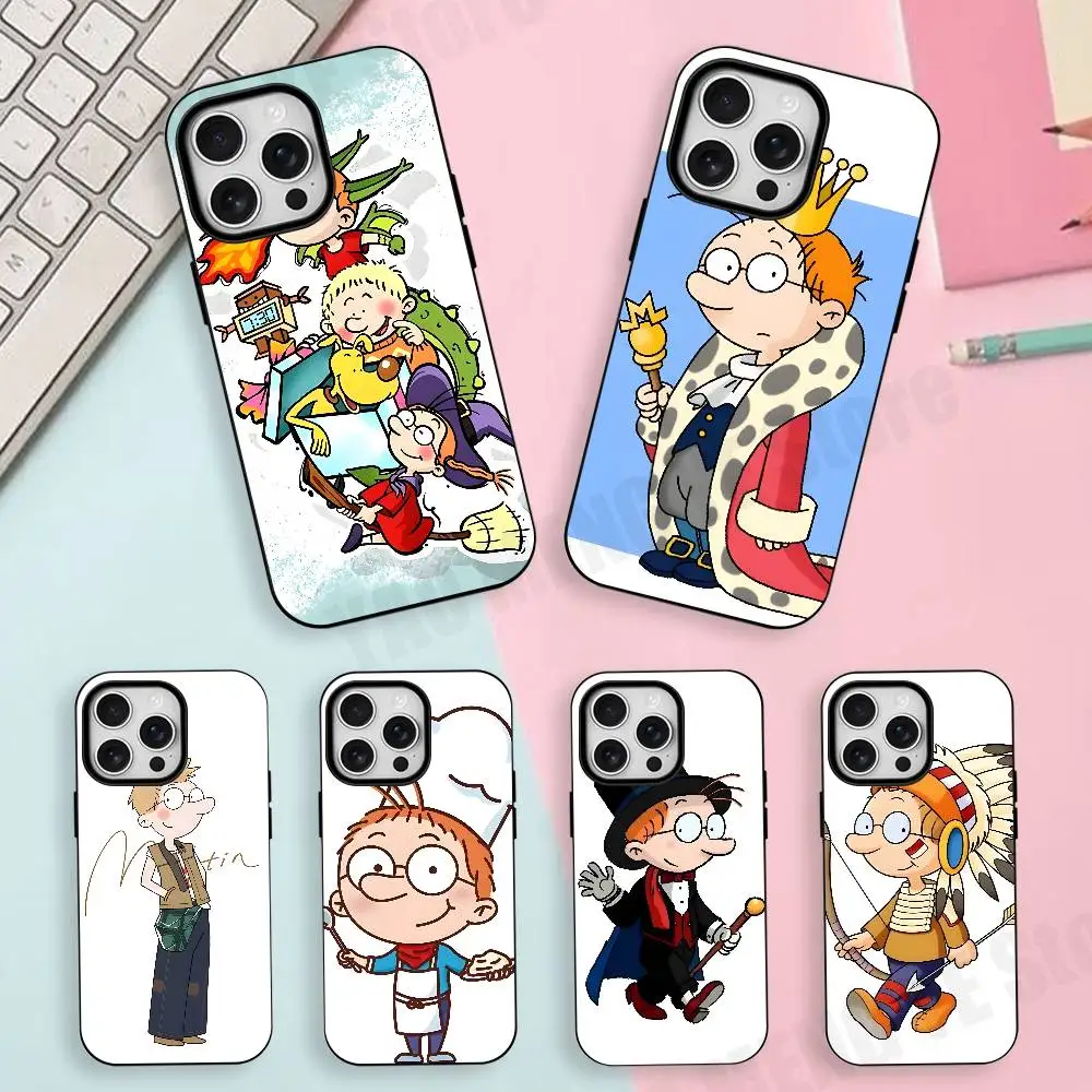 

Martin M-Matinn Slim Matte Magnetic For Case For Iphone 17,16,15,14,13,12,11 Pro Max Mini Plus New Frosted Soft Shell