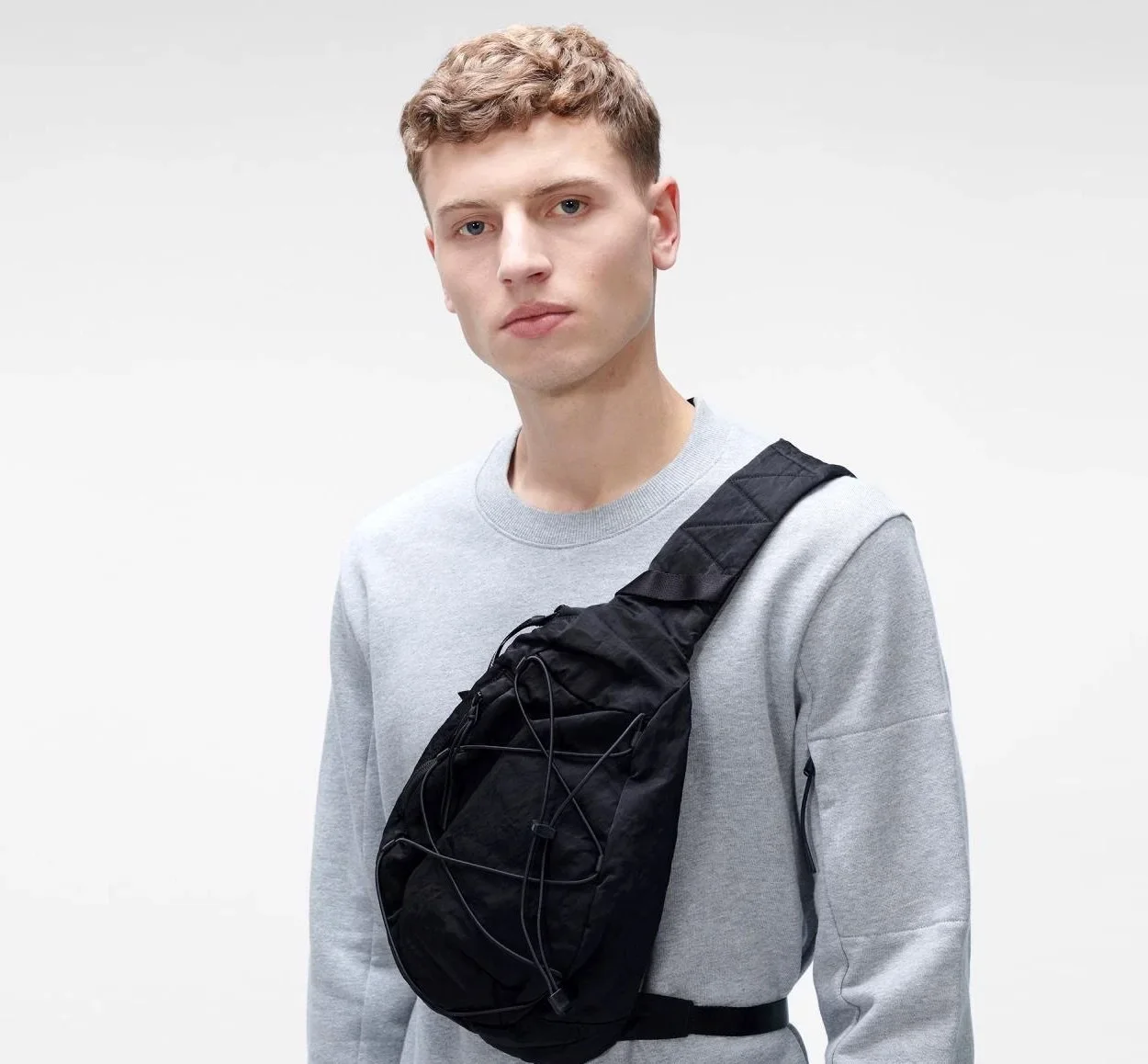 2024 Europe Men CP Waist Bag Single Shoulder Crossbody One Lens Classic Outdoor Sports Pull Rope Unisex Chest Packs
