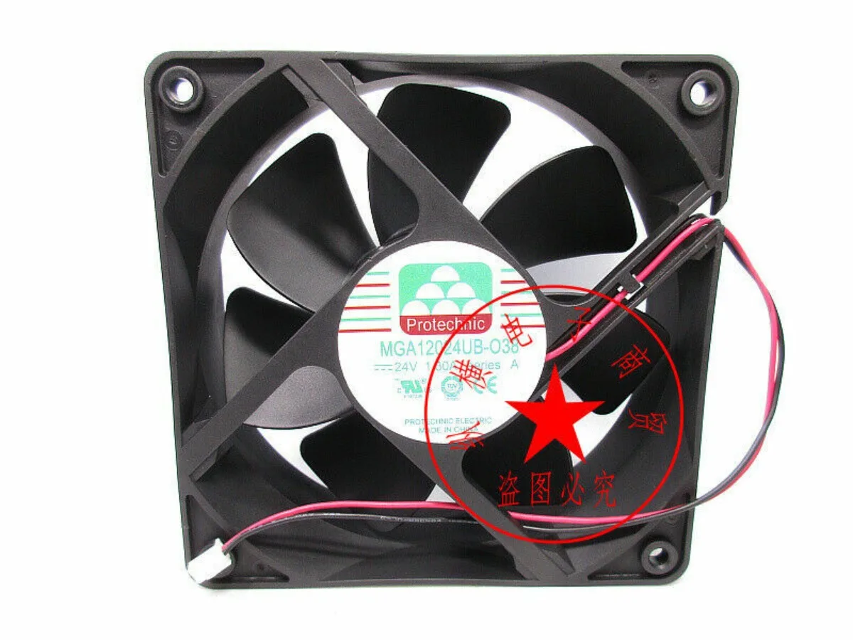 

For Protechnic MGA12024UB-O38 24V 1.30A 12CM axial cooling fan