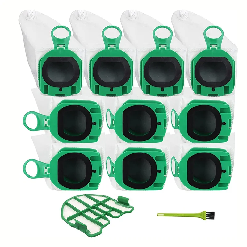 

FNJK-запасные части, мешок для пыли, совместимый с пылесосом Vorwerk Kobold VB100 FP100, аксессуары, вакуумные мешки
