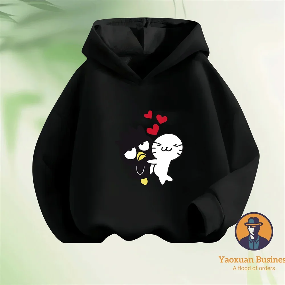 

2-14Y Premium 2-14Y Pure Cotton BADBADTZ MARU Hoodie Autumn Winter Casual Hot Sale Outerwear