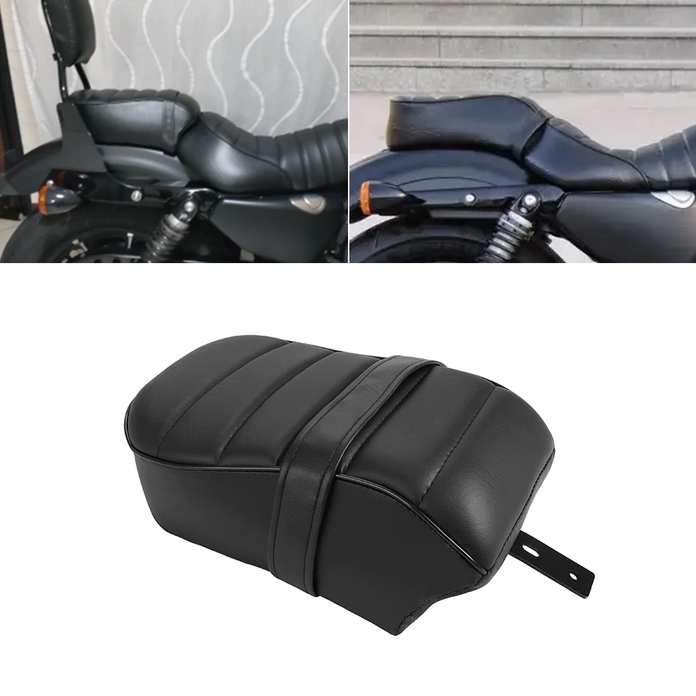 

Motorcycle Seat Passenger Pillion Rear Saddle Cushion For Harley Iron 883 XL883N XL 883N XL883 48 Sportster 1200 1200C 2016-2022